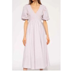 NWT Bridgette Herskind Lola midi striped dress 36/small